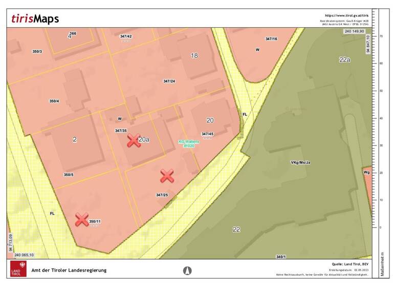 Grundstück zum Kauf 478.000 € 477,8 m² Grundstück Wattens 6112