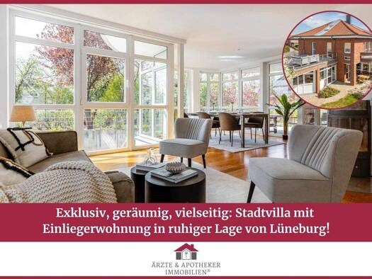 Villa zum Kauf 1.498.000 € 9 Zimmer 315 m² 877 m² Grundstück Oedeme Lüneburg / Oedeme 21339