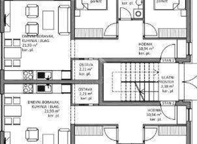 Wohnung zum Kauf 197.000 € 3 Zimmer 70 m² Vir
