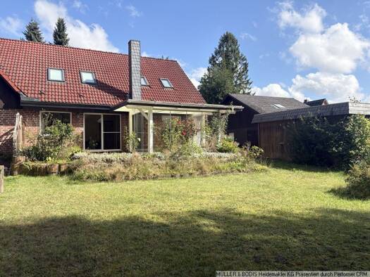Doppelhaushälfte zum Kauf 320.000 € 4 Zimmer 100 m² 430 m² Grundstück Egestorf Egestorf 21272