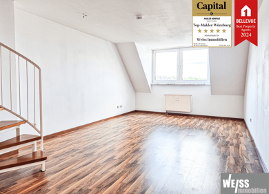Wohnung zum Kauf 309.705 € 3 Zimmer 93,9 m² Dachgeschoss, 4. Geschoss Grombühlstraße 53 Grombühl Würzburg 97080