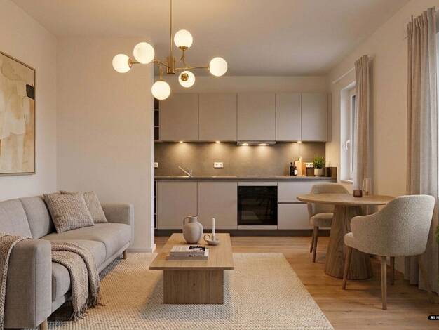 Wohnung zum Kauf provisionsfrei 219.000 € 2 Zimmer 43,8 m² EG Willenbrockstraße 19 Scheeßel Scheeßel 27383