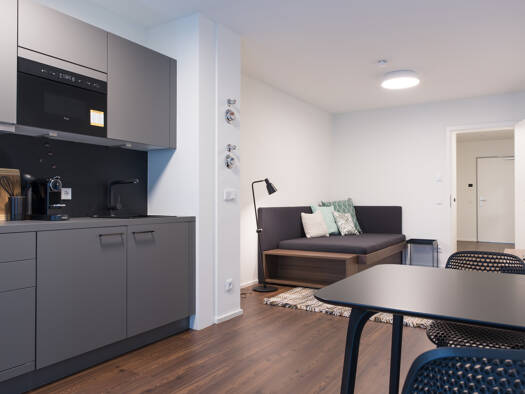 Wohnung zur Miete 1.260 € 1 Zimmer 38,1 m² EG frei ab 01.12.2026 Leopoldstraße 204 Schwabing-Freimann München 80804