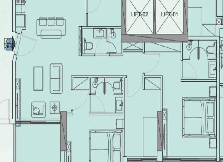 Wohnung zum Kauf - Erstbezug provisionsfrei 616.928 € 3 Zimmer 123 m² Dubai