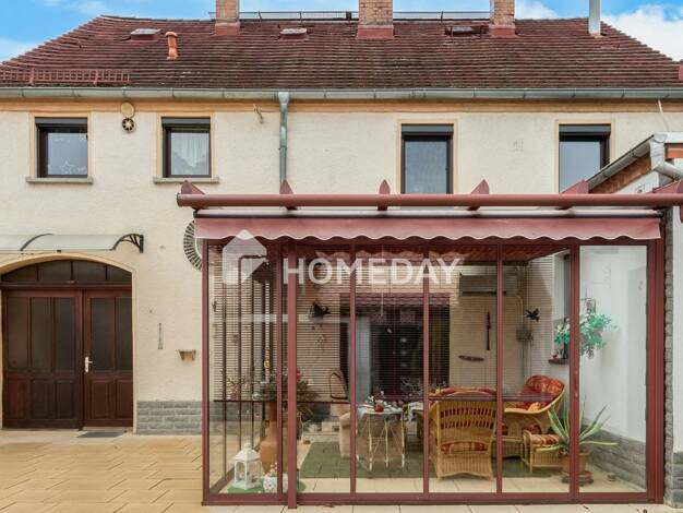 Reihenmittelhaus zum Kauf 175.000 € 6 Zimmer 140 m² 488 m² Grundstück Coswig 06869