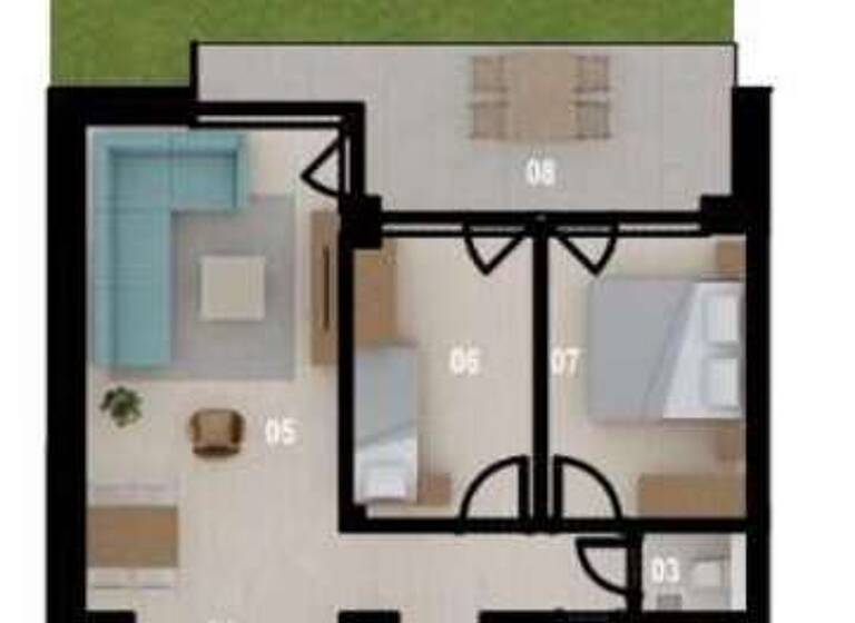 Studio zum Kauf - Erstbezug 280.700 € 3 Zimmer 68 m² EG Siófok 8600