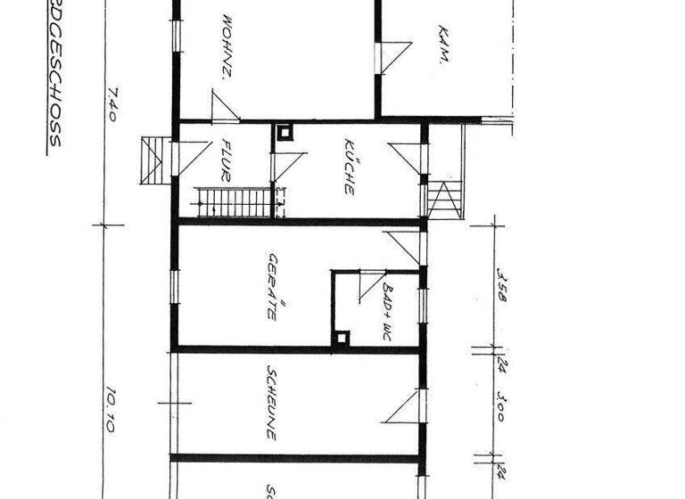 Mehrfamilienhaus zum Kauf 220.000 € 5 Zimmer 147,9 m² 574 m² Grundstück Ötigheim 76470