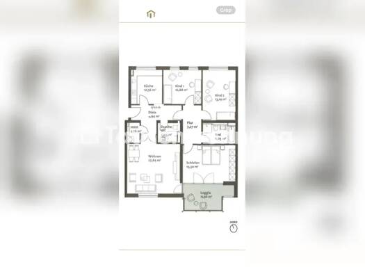 Wohnung zur Miete Tauschwohnung 2.358 € 4 Zimmer 123 m² Schwabing-West München 80797