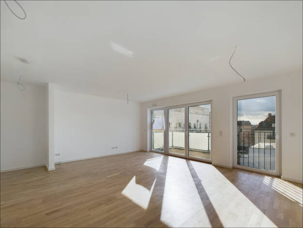 Wohnung zur Miete - Erstbezug 1.353 € 3 Zimmer 82 m² 4. Geschoss Offenbach am Main Offenbach am Main 63071