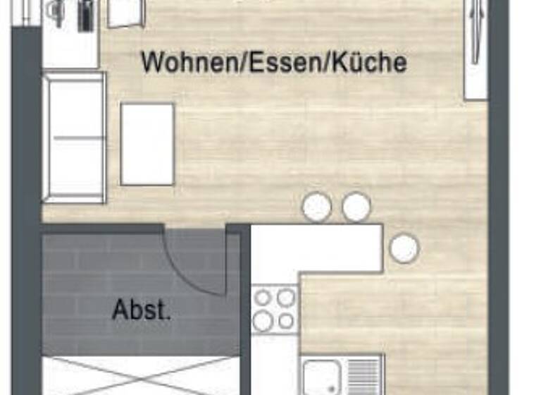 Studio zur Miete 280 € 1 Zimmer 41,6 m² Stadtparkring 14-16a Haselbrunn Plauen 08523