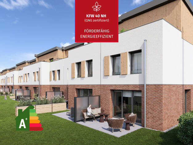 Reihenmittelhaus zum Kauf - Erstbezug 644.900 € 4,5 Zimmer 143 m² 205 m² Grundstück Bischofsheim 65474