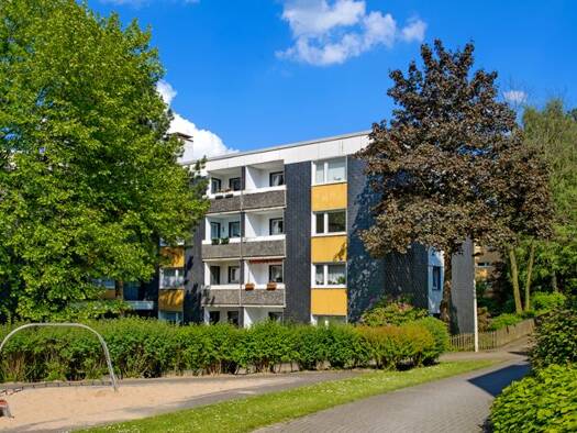 Wohnung zur Miete nur mit Wohnberechtigungsschein 294 € 2 Zimmer 57 m² 2. Geschoss Niedersachsenstraße 14 Solingen-Mitte Solingen 42651