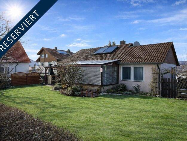 Einfamilienhaus zum Kauf 390.000 € 4,5 Zimmer 118,9 m² 592 m² Grundstück Bünzwangen Ebersbach an der Fils / Bünzwangen 73061