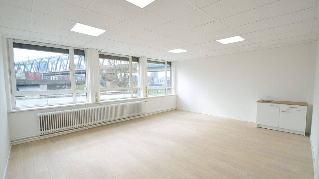 Bürofläche zur Miete - Erstbezug provisionsfrei 630 € 1 Zimmer 53 m² Bürofläche Billhorner Röhrendamm 8 Rothenburgsort Hamburg 20539
