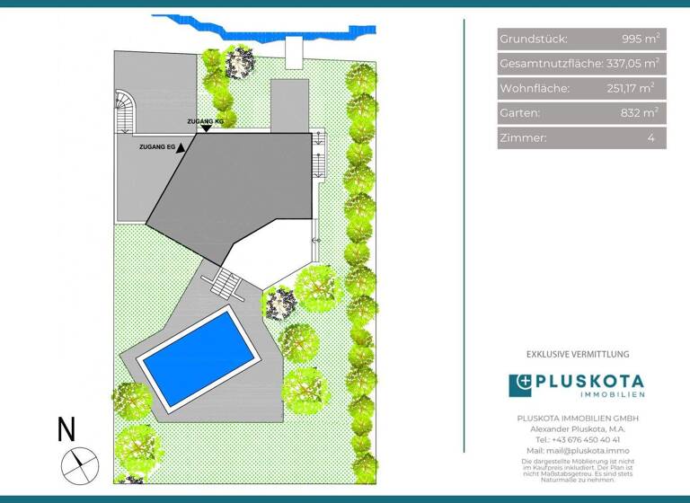 Einfamilienhaus zum Kauf 1.274.000 € 4 Zimmer 150,1 m² 995 m² Grundstück Leopoldsdorf 2333