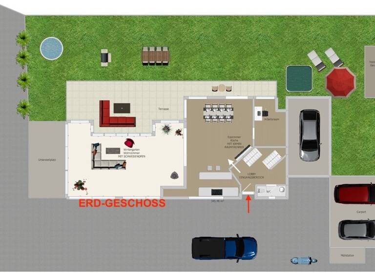 Einfamilienhaus zum Kauf 1.350.000 € 6,5 Zimmer 199 m² 1.223 m² Grundstück Nüziders 6714