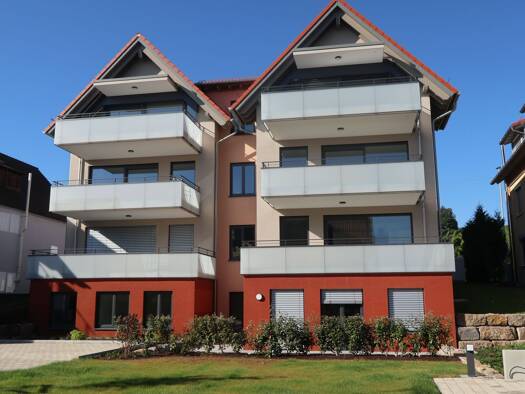 Wohnung zur Miete - Erstbezug 1.500 € 4,5 Zimmer 95,2 m² EG frei ab sofort Hagnau am Bodensee 88709