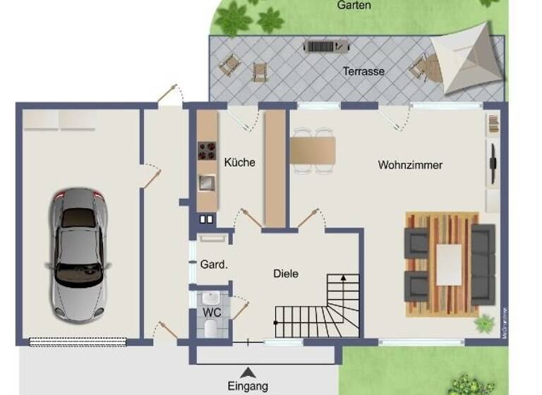 Einfamilienhaus zum Kauf 370.000 € 4 Zimmer 89,8 m²<br/>Wohnfläche 364 m²<br/>Grundstück Hemmerden Grevenbroich 41516