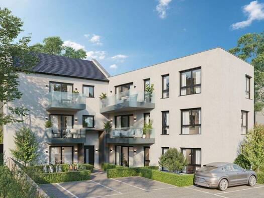 Wohnung zum Kauf - Neubau provisionsfrei 344.000 € 2 Zimmer 65,2 m² Geschoss EG/2 Hanauer Straße 4 Innenstadt Aschaffenburg 63739