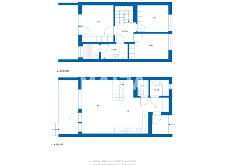 Reihenmittelhaus zum Kauf 269.000 € 4 Zimmer 85 m² 4.013 m² Grundstück Vanha Valtatie 58c Järvenpää 04410