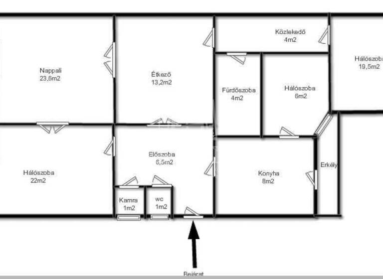 Wohnung zum Kauf 435.000 € 5 Zimmer 126 m² 2. Geschoss Budapest 1011