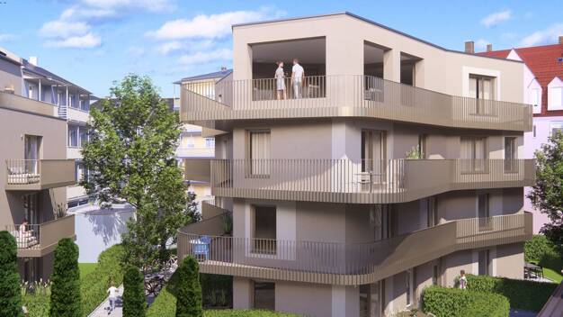 Wohnung zum Kauf provisionsfrei 484.000 € 2 Zimmer 65,8 m² 2. Geschoss Ostpark Regensburg 93053
