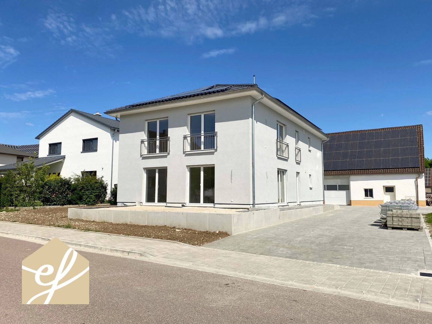 Energieeffiziente 4-Zi.-Neubauwohnung mit Einbauküche und Möglichkeit zur Gartennutzung