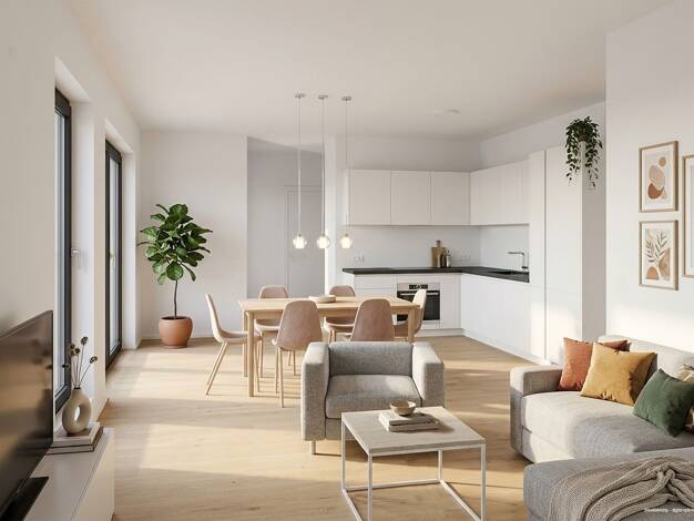 Wohnung zum Kauf - Erstbezug provisionsfrei 641.500 € 4 Zimmer 130,7 m² 3. Geschoss Bad Hersfeld Bad Hersfeld 36251
