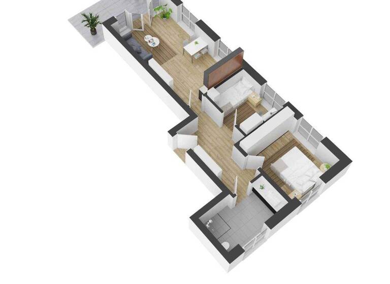 Wohnung zum Kauf - Erstbezug provisionsfrei 512.000 € 3 Zimmer 64 m² frei ab sofort Sonthofen 87527