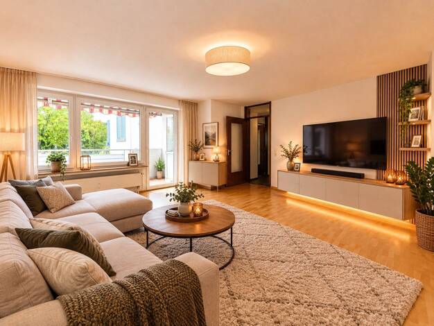 Wohnung zur Miete 1.200 € 3 Zimmer 84,4 m² EG Renningen Renningen 71272