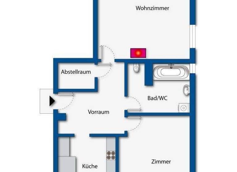 Wohnung zur Miete 1.195 € 2,5 Zimmer 67,1 m² Brixlegg 6230