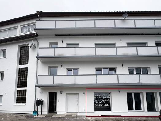 Büro zur Miete provisionsfrei 600 € 1 Zimmer 56 m² Bürofläche Kirchstraße 2 a Blumberg Blumberg 78176