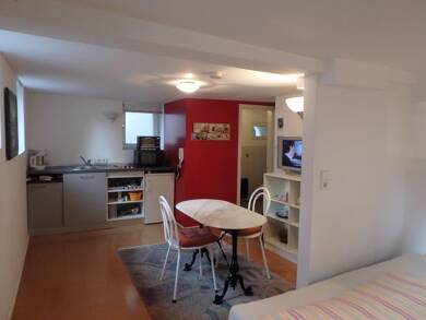 Wohnung zur Miete Wohnen auf Zeit 790 € 1 Zimmer 25 m² frei ab sofort Römerstraße Lehen Stuttgart 70180