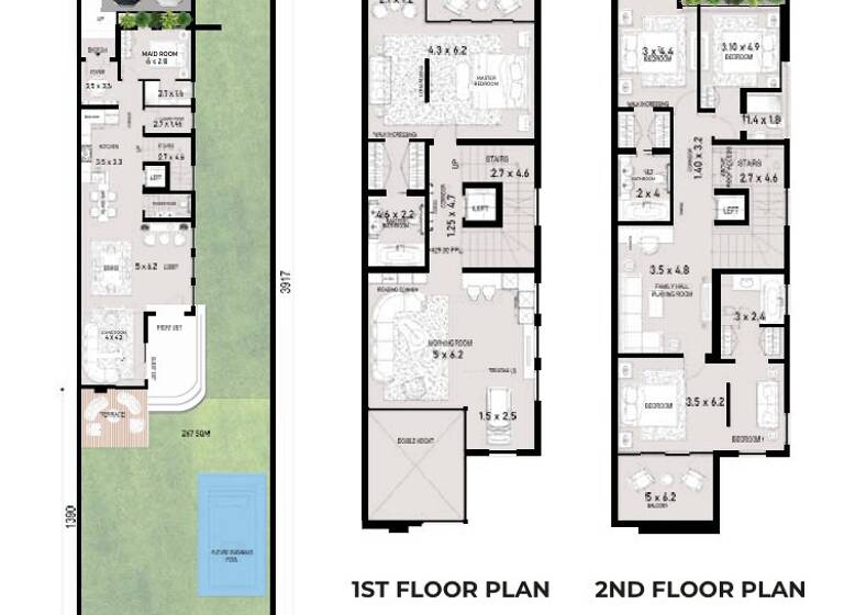 Einfamilienhaus zum Kauf 1.065.961 € 4 Zimmer 360 m² 240 m² Grundstück Jumeirah Village Circle Dubai