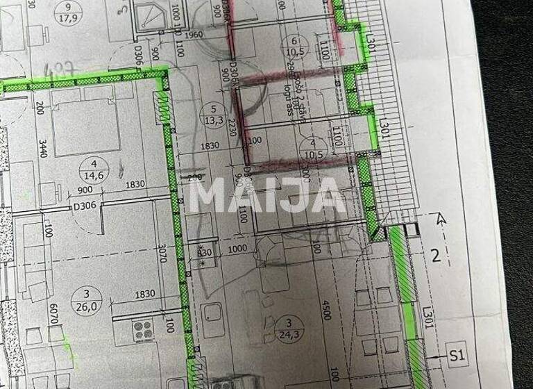 Studio zum Kauf 235.000 € 3 Zimmer 118,4 m² 3. Geschoss Krisjana Valdemara iela 56, Liepaja Liepaja 3401