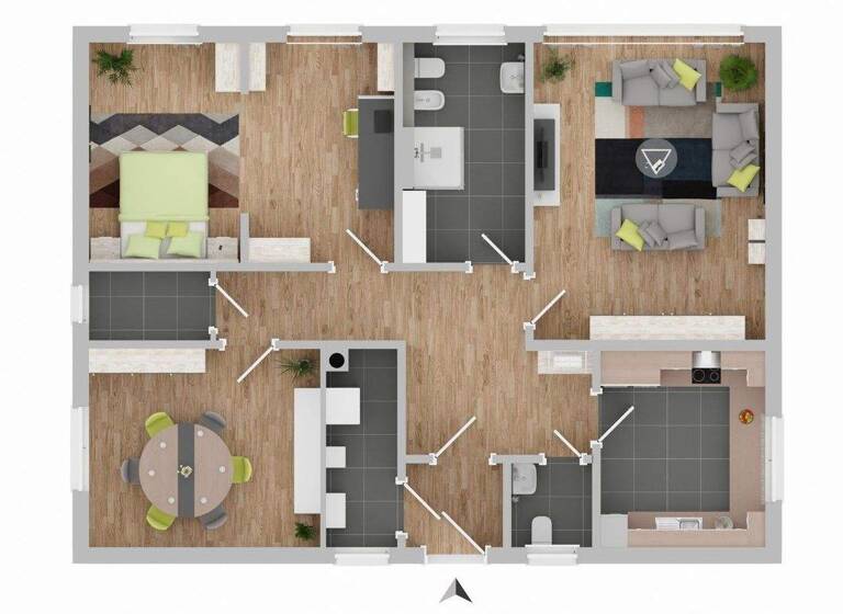 Bungalow zum Kauf 289.000 € 3 Zimmer 93,5 m² 768 m² Grundstück frei ab sofort Limmer Alfeld 31061