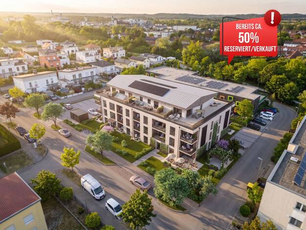 Wohnung zum Kauf provisionsfrei 256.717 € 1 Zimmer 43 m² 3. Geschoss Gersthofen Gersthofen 86368