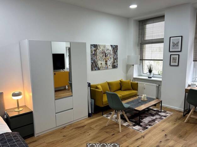 Wohnung zur Miete auf Zeit 1.380 € 1 Zimmer 41,5 m² frei ab 01.09.2026 Friedrichshain Friedrichshain-Kreuzberg 10247