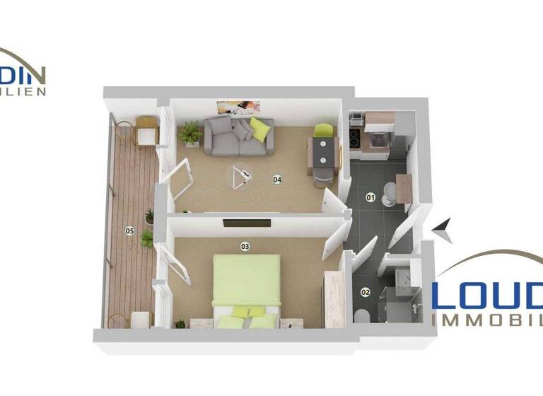 Wohnung zum Kauf 189.000 € 2 Zimmer 36 m² 2. Geschoss Stühlinger Freiburg im Breisgau 79106