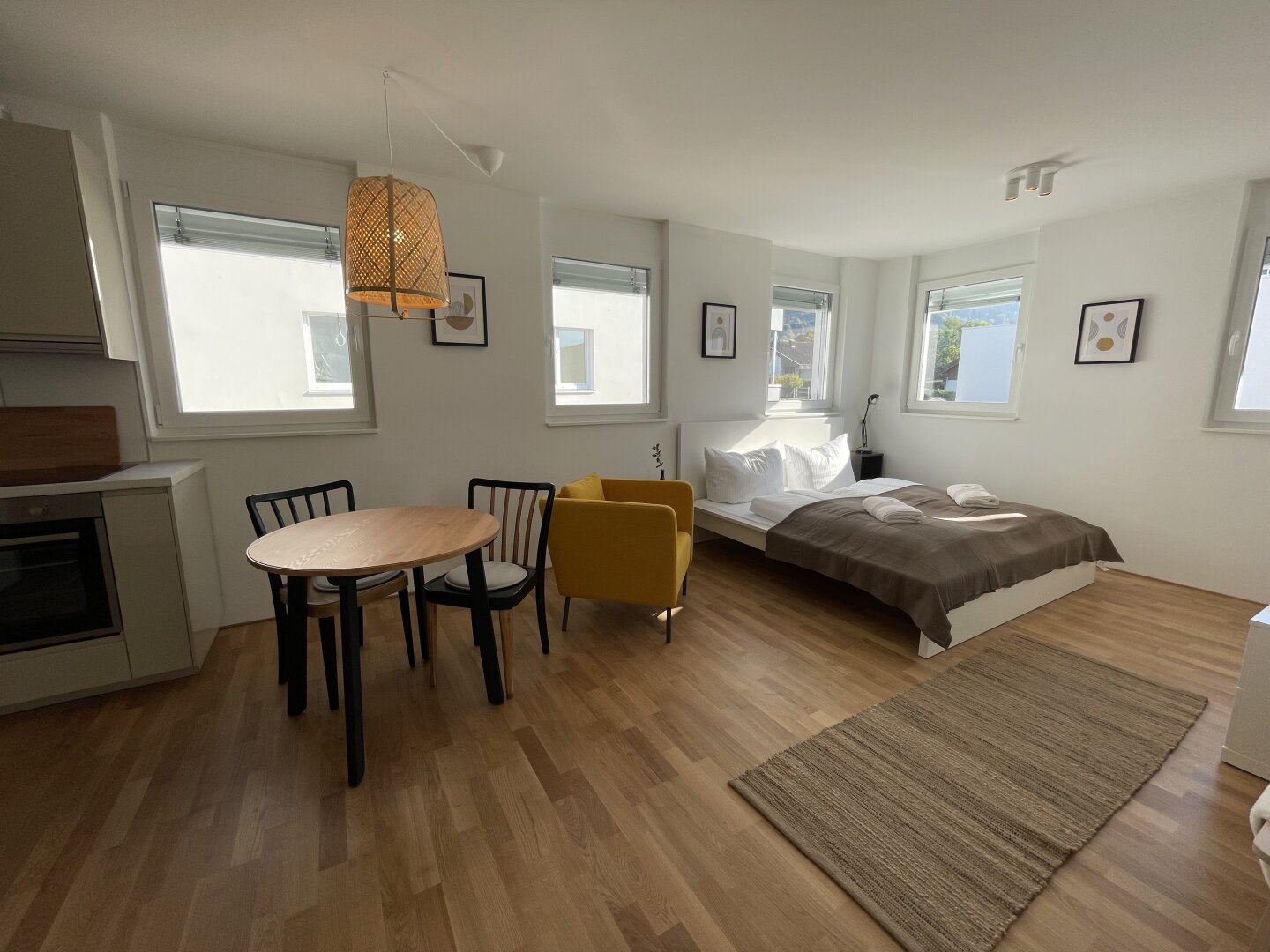 Wohnung zur Miete 580 € 1,5 Zimmer 31,7 m²<br/>Wohnfläche Dorf 42 Hohenweiler 6914