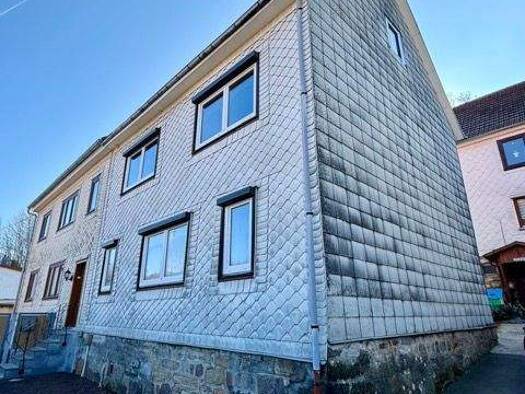 Doppelhaushälfte zum Kauf 75.000 € 7 Zimmer 120 m² 156 m² Grundstück Geratal 99330