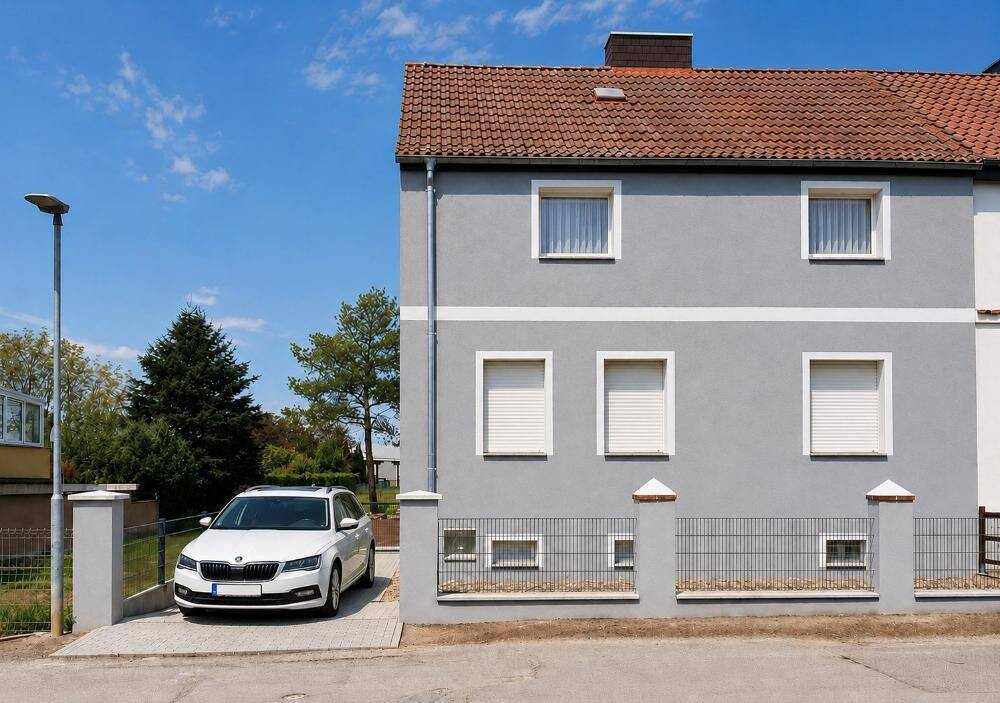 Doppelhaushälfte zur Miete - Erstbezug, Burg