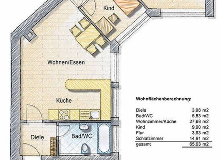 Loft zur Miete 750 € 3 Zimmer 65 m² Geschoss EG/2 frei ab 01.06.2026 Weststadt Pforzheim 75172