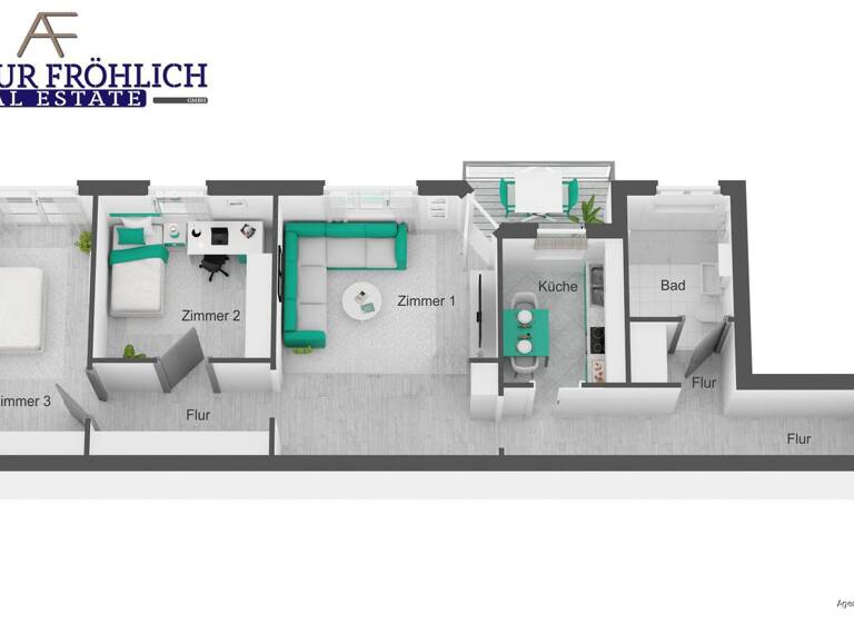 Wohnung zum Kauf 549.000 € 3 Zimmer 59 m² 5. Geschoss Bogenhausen München 81677
