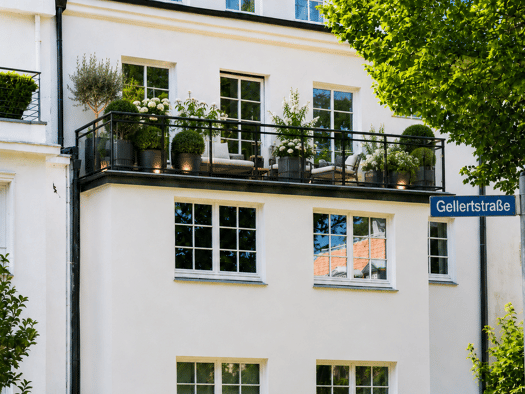 Penthouse zum Kauf 1.200.000 € 2 Zimmer 113,9 m² Geschoss 3/3 frei ab sofort Gellertstraße 35 Winterhude Nord 22301