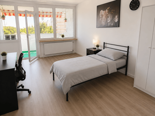 WG-Zimmer zur Miete 600 € 22 m² frei ab sofort Am Europakanal 40 Büchenbach Erlangen 91056