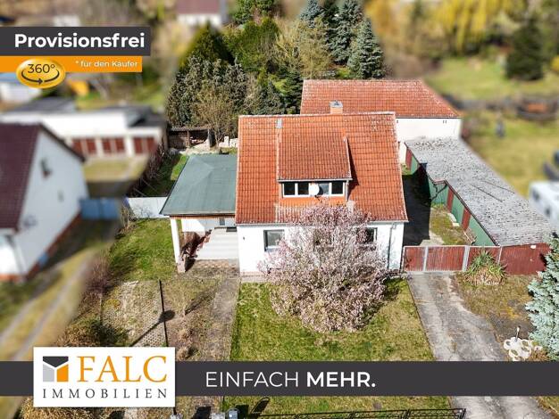 Einfamilienhaus zum Kauf provisionsfrei 349.000 € 5 Zimmer 110 m² 2.270 m² Grundstück Bliesendorfer Poststraße 4 Bliesendorf Werder (Havel) 14542