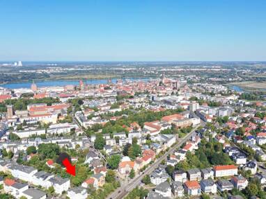 Doppelhaushälfte zum Kauf 1.599.000 € 7 Zimmer 250 m² 385 m² Grundstück Wilhelm-Külz-Platz 4 Stadtmitte Rostock 18055