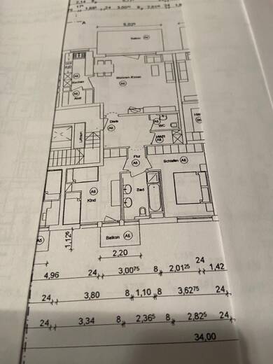 Wohnung zur Miete 1.300 € 3 Zimmer 96 m² Geschoss 2/3 frei ab 01.08.2025 Kornwestheim-Pattonville Kornwestheim 70806