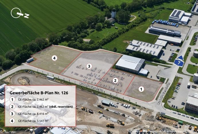 Gewerbegrundstück zum Kauf provisionsfrei 8.000 m²<br/>Grundstück Heideweg Henstedt-Ulzburg 24558